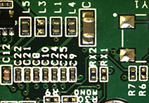 INFINITY X-21 sample image of circuit board